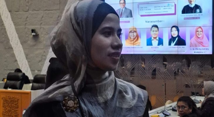 Nazla Kasuba jadi Perwakilan Politisi Perempuan Maluku Utara pada FGD di DPR-RI