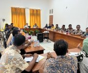 Pertemuan Bupati dan Wakil Bupati terpilih Pulau Taliabu bersama pimpinan OPD. (Istimewa)