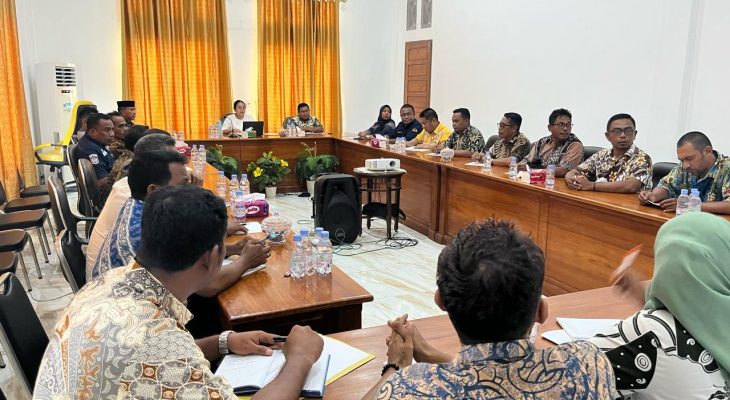 Selaraskan Program 5 Tahun Mendatang, Bupati dan Wabup Terpilih Gelar Pertemuan dengan OPD
