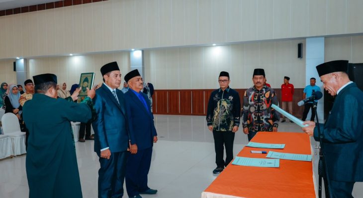 Kakanwil Kemenag Maluku Utara Lantik Dua Pejabat 