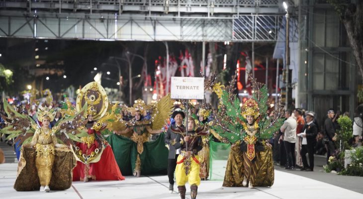 Kota Ternate Ikut Meriahkan Karnaval Budaya saat APEKSI di Surabaya, Ini yang Ditampilkan