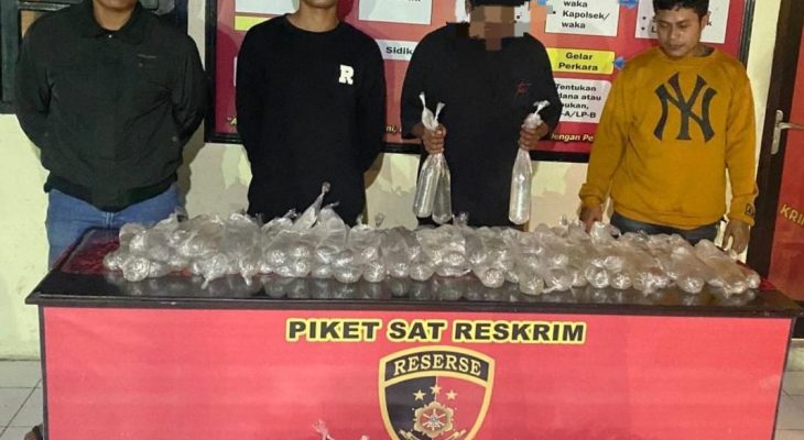 Polisi Tangkap Penjual Cap Tikus di Bastiong Talangame, Ternate