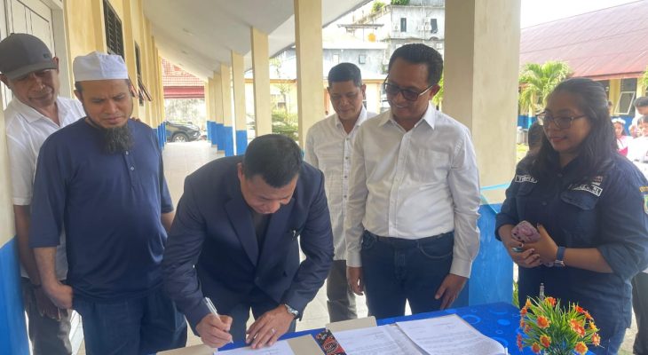 Langkah Cepat Kadikbud Maluku Utara, SMA Bintang Laut Ternate Kini Punya 4 Ruang Kelas Baru