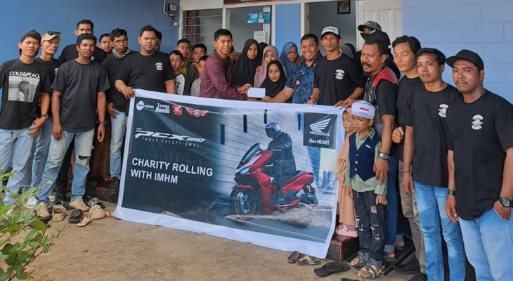 DAW Gelar Charity Ride Bersama Komunitas Honda IMHM