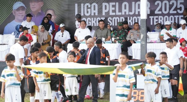 Liga Pelajar Tingkat SMP di Kota Ternate Resmi Bergulir, Ajang Pengembangan Talenta Muda