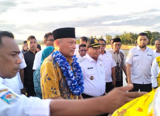 Wagub Malut Kunker di Taliabu untuk Menyaksikan Sertijab Bupati dan Wabup