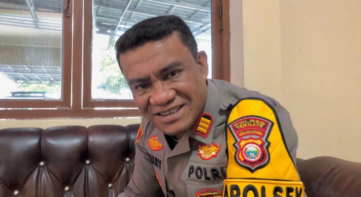 Polsek Ternate Selatan Selidiki Penyebab Kebakaran Ruko di Bastiong