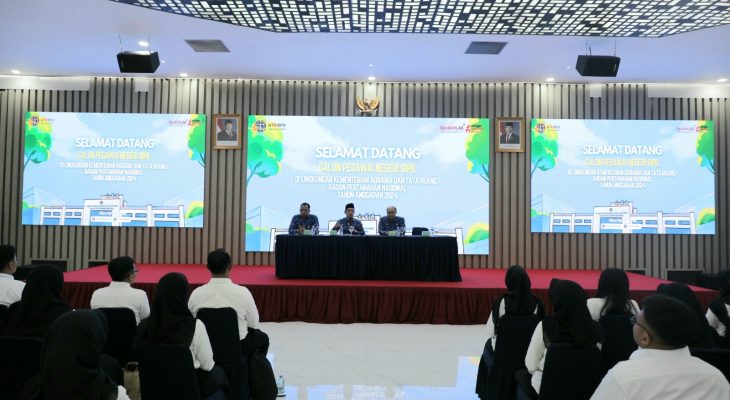Pembekalan CPNS Kementerian ATR/BPN TA 2024, Kepala BPSDM Tegaskan Pentingnya Amanat Pelayanan Publik