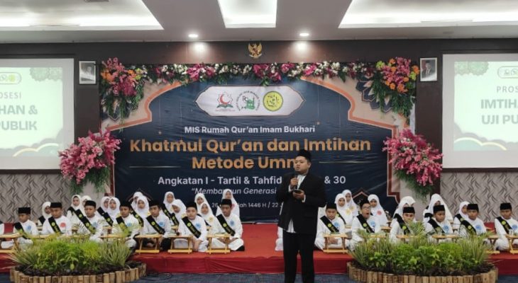 MIS RQIB Ternate Sukses Gelar Khotmil Qur’an dan Imtihan Metode UMMI Angkatan I
