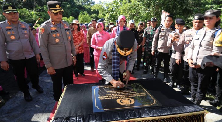 Kapolda Resmikan Desa Wangongira di Tobelo Jadi Kampung Adat: Bentuk Perlindungan Masyarakat Adat