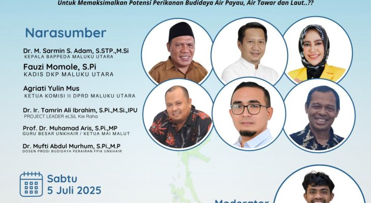 eLSiL, Bappeda dan DKP Kolaborasi Bangun Perikanan Budidaya Berkelanjutan di Maluku Utara