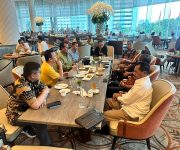 Suasana pertemuan  Tim Kerja Hilirisasi Partai Golkar bersama sejumlah tokoh Partai Golkar, kemarin (19/06/2025)