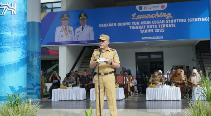 Pemkot Ternate Peringati Harganas, Sekaligus Launching Gerakan Orang Tua Asuh Cegah Stunting