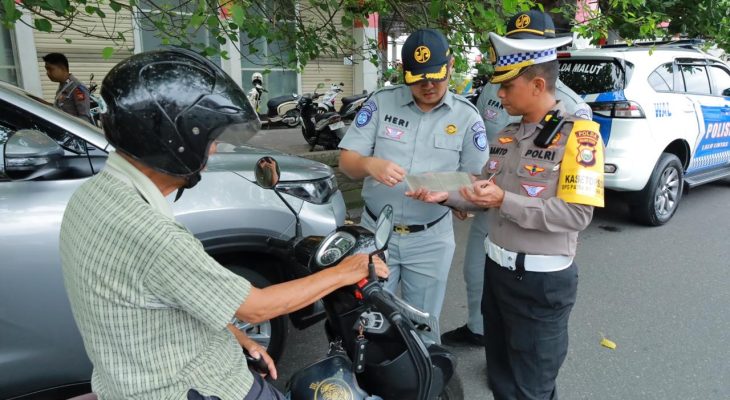 7 Hari Operasi Patuh Kie Raha, Ditlantas Polda Maluku Utara Tindak Ribuan Kendaraan