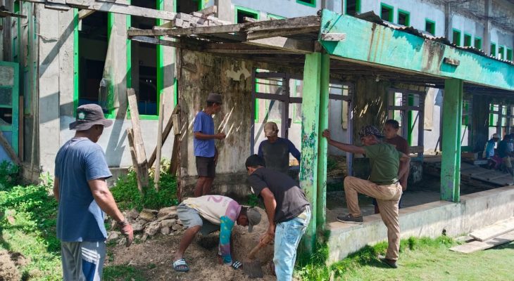Berkat Donasi dan Partisipasi Warga, Teras Masjid Pelita Mulai Dibangun 