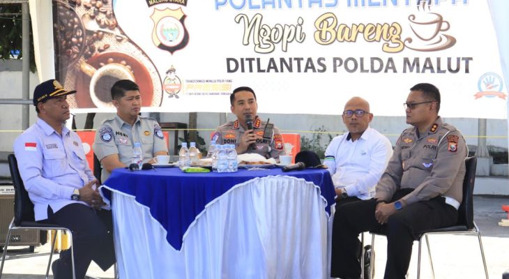 Polda Maluku Utara Sosialisasi ke Sopir Truk, terkait Dimensi Kendaraan dan Over Muatan 