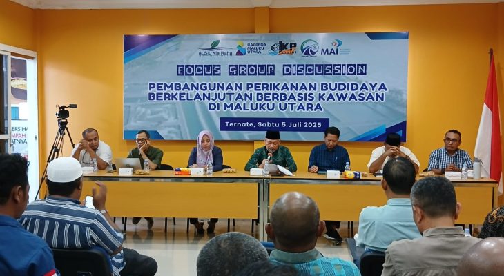 Buka FGD Perikanan, Wagub Maluku Utara: Pengawasan Laut Masih Lemah