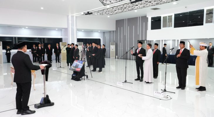 Lantik 79 Pejabat Struktural Se-Indonesia, Menteri Nusron Tekankan Semangat Nationwide dan Sistem Meritokrasi