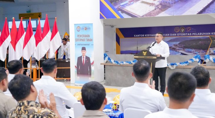 Wamen Ossy Apresiasi Kolaborasi Seluruh Pihak yang Sudah Membuat 95% Target PTSL Sulawesi Tengah Tercapai