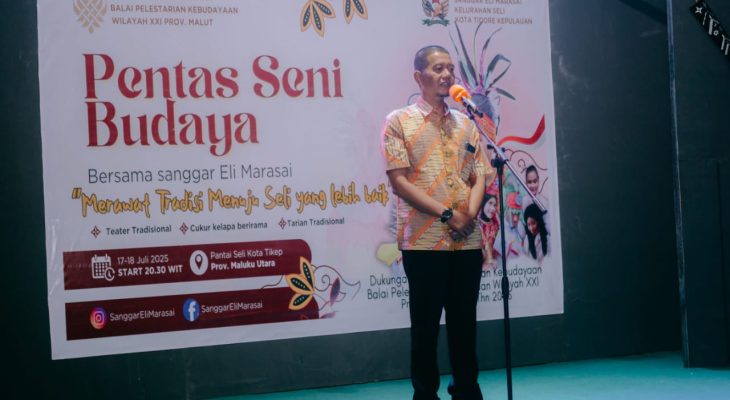 Hadiri Kegiatan FPK, Balai Pelestarian Kebudayaan Wilayah Maluku Utara Dorong Pelestarian Budaya Lokal