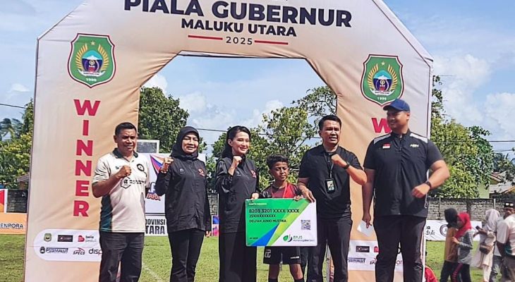 BPJS Ketenagakerjaan Ternate Lindungi Atlet di Piala Kemenpora dan Soeratin 2025