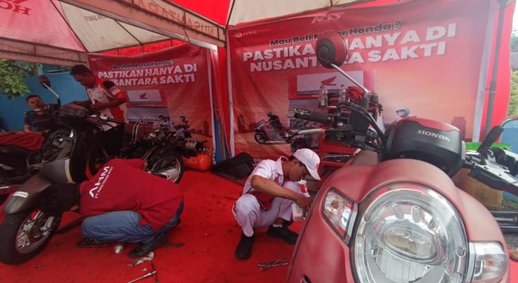 Dealer Honda NSS Gelar Servis Gratis di Malut Post