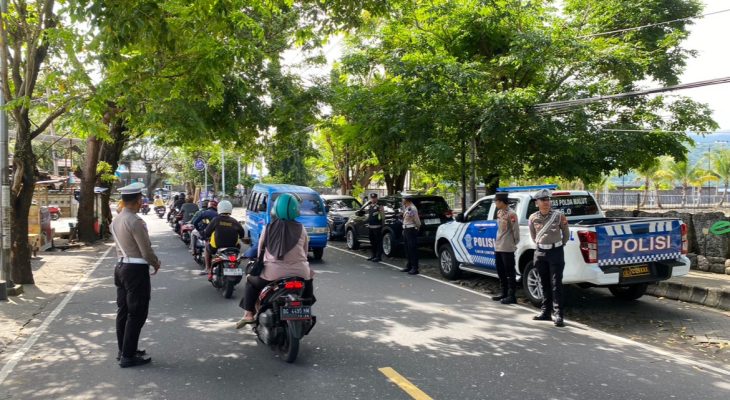 Polda Maluku Utara Tindak Ribuan Kendaraan, Pelanggaran Tidak Gunakan Helm Paling Banyak