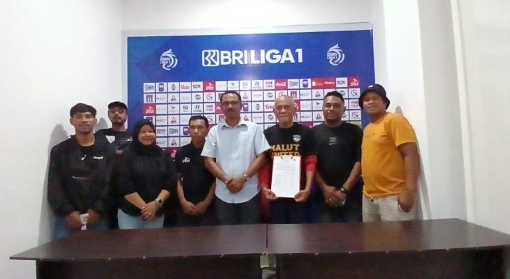 Buat Pakta Integritas, Suporter Malut United Komitmen Taat Aturan