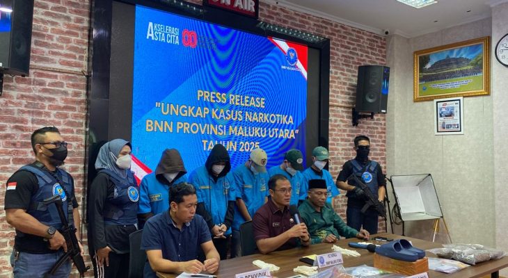 Pesan Sabu dari Makasar, Satu WBP Lapas Kelas IIA Ternate Kemabli Diamankan BNNP Maluku Utara