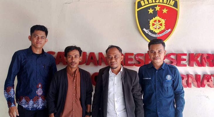 Dua Oknum PNS di Kota Ternate Dilaporkan ke Polres Ternate Dugaan Penipuan Uang Puluhan Juta