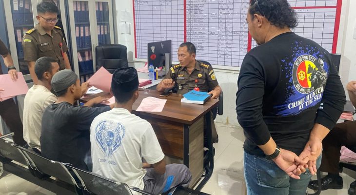 Berkas dan 3 Tersangka Pengeboman Ikan Masuk Kejaksaan