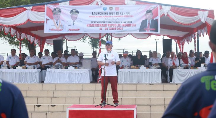 Pemkot Ternate Launching Rangkaian Kegiatan HUT ke-80 Kemerdekaan RI