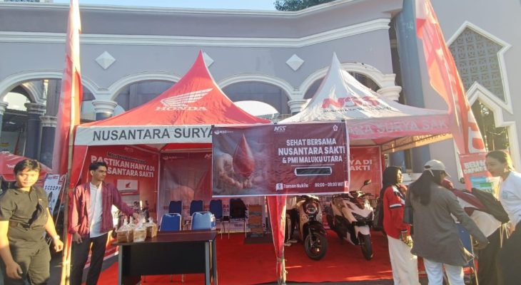 Warga Ramaikan Kegiatan Honda NSS di Kota Ternate