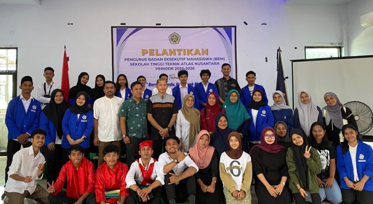 Lantik Pengurus BEM STTAR, Abdurrahman Ingatkan 3 Pesan Penting