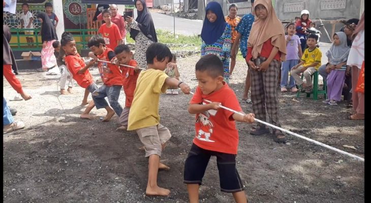 Pangaji Ar Rahman Kalumata Ternate Meriahkan HUT RI dengan Berbagai Lomba