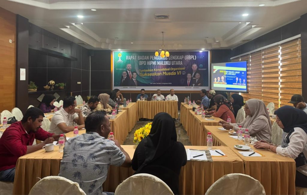HIPMI Maluku Utara Bentuk Panitia Musda ke-VI, Ada Tahapan Kampanye dan ...