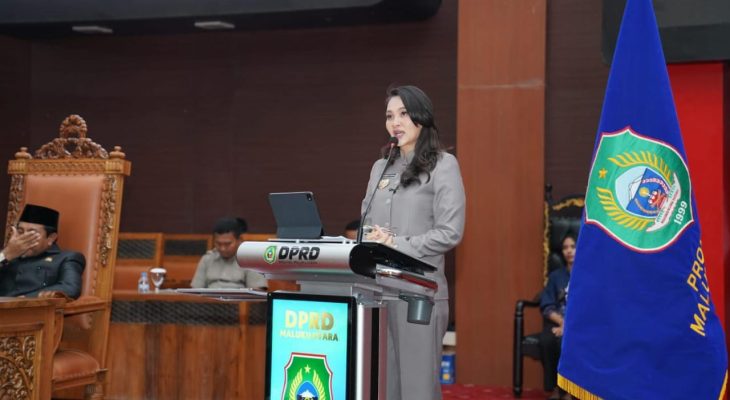 Gubernur Sherly Sampaikan Proyeksi Ekonomi dan Kebijakan APBD Perubahan 2025 serta APBD 2026