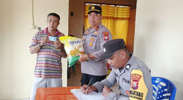 Polsek Lede Taliabu Bikin Pasar Murah