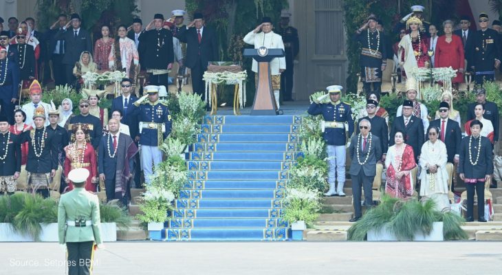 Menteri Nusron dan Wamen Ossy Ikuti Seluruh Rangkaian Upacara Peringatan Hari Kemerdekaan ke-80 Republik Indonesia