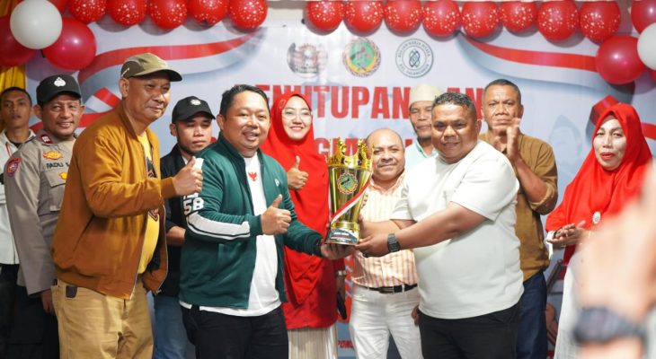 Sekda Ternate, Rizal Marsaoly Apresiasi Kegiatan HUT RI di Lingkungan Tabahawa