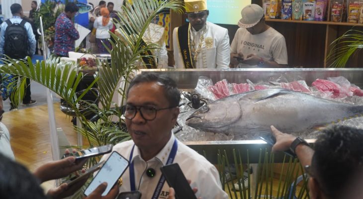 Pemda Halmahera Tengah Kenalkan Produk Perikanan dan Perkebunan di APKASI