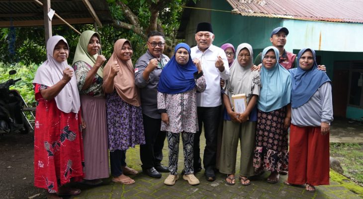 Wagub Maluku Utara, Sarbin Sehe Salurkan Santunan Duka