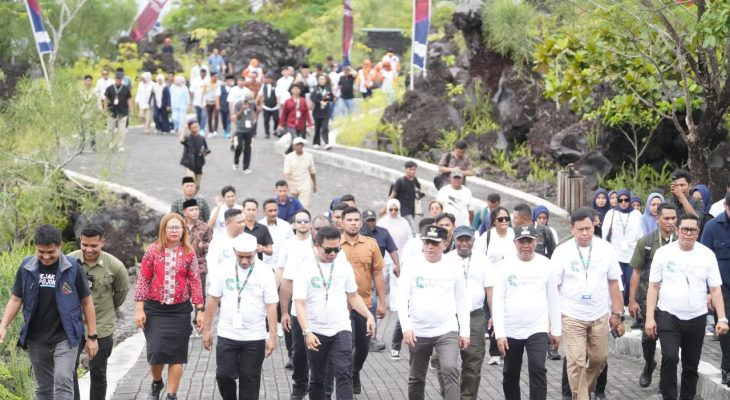 CSS XXIII di Kota Ternate: Peserta Nikmati City Tour dari Kedaton Kesultanan, Geopark Batu Angus dan Danau Tolire