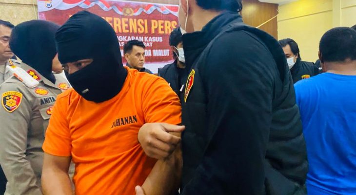 Mencuri Lintas Provinsi, Tiga Tersangka Ditangkap di Maluku Utara