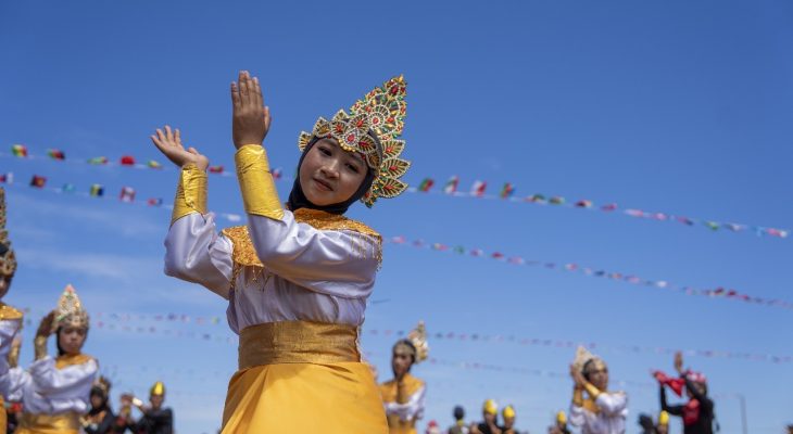 Harita Nickel dan Masyarakat Wujudkan Ruang Ekspresi dan Kreativitas Anak di Tengah Kawasan Industri
