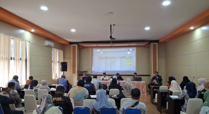 Tindak Lanjut  Edaran Wali Kota Ternate, BPKAD Inventarisir Barang Milik Daerah