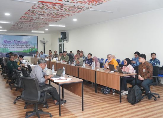 Pemkot Ternate Matangkan Rencana Pelaksanaan Proyek KPBU Penerangan Jalan