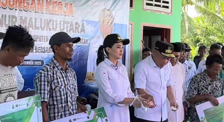 Pemprov Maluku Utara Distribusi BPJS Ketenagakerjaan untuk Warga Gane Timur