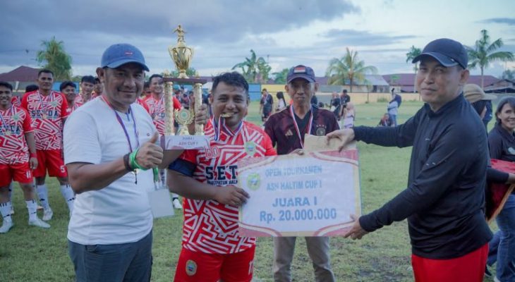 Setda United Juara ASN Cup I Halmahera Timur