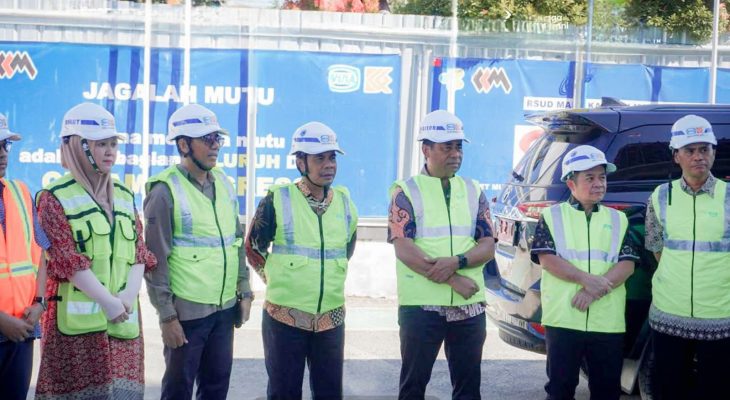 Bupati  Halmahera Timur Monitor Progres RSUD Maba